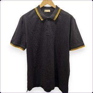 Real Hoxton Black/Gold Polo Shirt 2XL